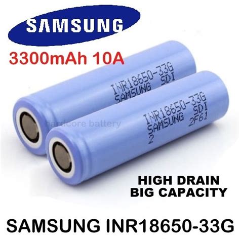 Genuine Samsung Inr G V Mah A Li Ion Lithium Ion