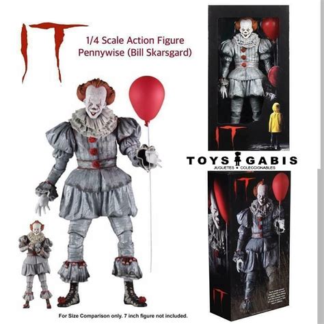 Pennywise 18 Pulgadas O 45cm It Figura Neca payaso Eso Envío gratis