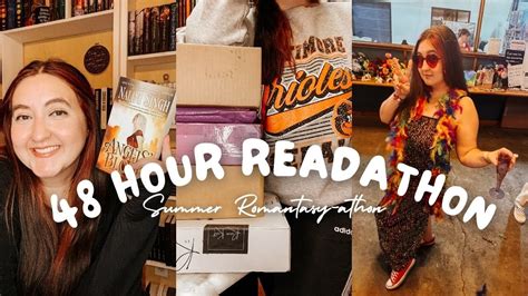 48 Hour Readathon Romantasy Athon Reading Sprints A Book Haul