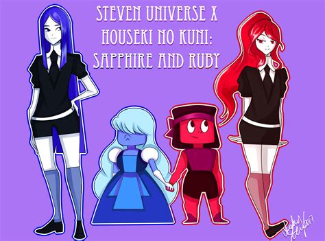 Sapphire and Ruby by PinkSakuraFlower1 on DeviantArt