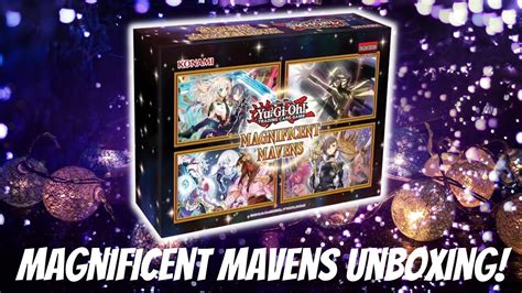 Yu Gi Oh Magnificent Mavens Unboxing Youtube