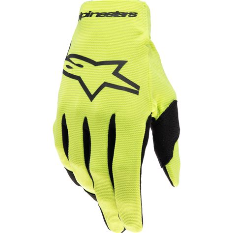 Alpinestars 2024 Radar Fluro Yellowblack Gloves At Mxstore