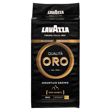Lavazza Qualità Oro Mountain Grown Mielona kawa palona 250 g - Zakupy ...