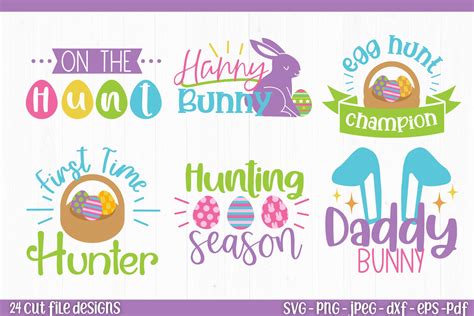 Easter SVG Bundle, Easter SVG, Happy Easter SVG, Easter Bunny Svg ...