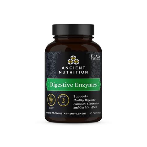 Ancient Nutrition Digestive Enzymes 90 Capsules Vitacost