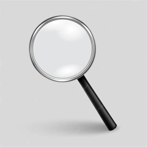 Premium Vector Vector 3d Realistic Magnifying Glass Or Loup Icon Closeup Isolated Design