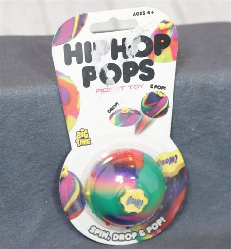 Hip Hop Pops Fidget Toy Bouncing Bowl Multi Color Viral Jumping Ball Ebay