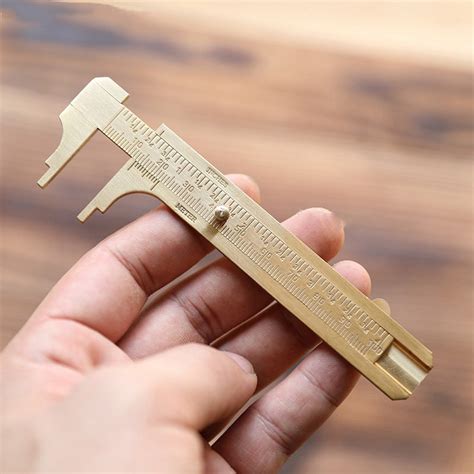 Metal Sliding Gauge Sewing Measuring Tool Sewing Gauge Temu Sewing Gauge