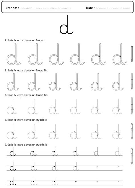 Fiches Ecriture Cursive Ecole Maternelle Ecriture Cursive Ecrire En Images