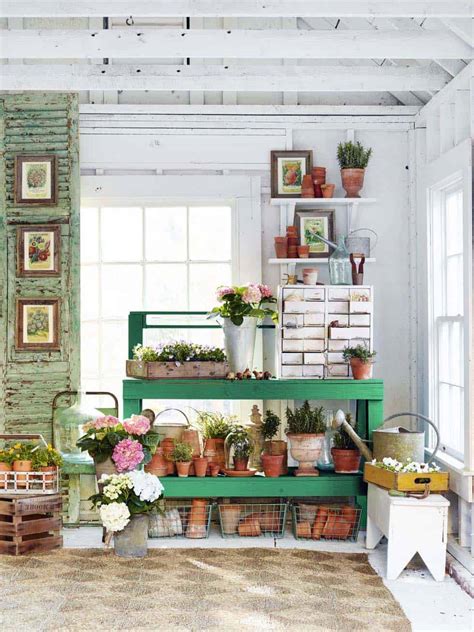 30+ Brilliant And Inspiring Storage Ideas For Your Potting Shed