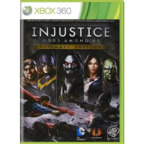 Jogo Injustice Gods Amoung Us Ultimate Edition Xbox 360 Dublado Em