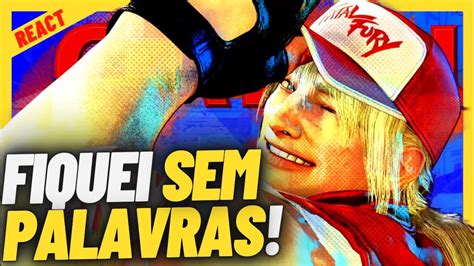 BUGUEI AO VIVO React Trailer Do Terry Bogard Em Street Fighter 6 E