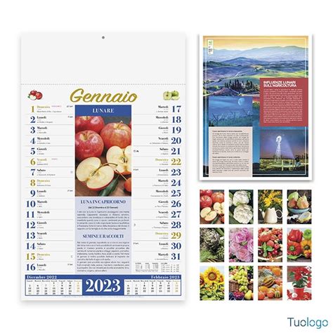 Calendario Da Muro Orto E Giardino Col Tuo Logo Gadget Personalizzati