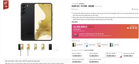 Deal HOT Samsung Galaxy S22 series giảm giá đến 11 triệu đồng tại hệ thống Mai Nguyên áp dụng