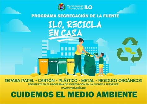 Ilo Recicla En Casa Noticias Municipalidad Provincial De Ilo