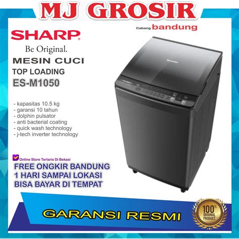 Jual Mesin Cuci Sharp Esm Kg Tabung Esm Top Loading