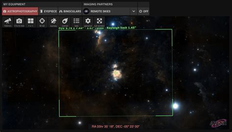 Telescope Simulator Field Of View General Questions Telescopius Forum