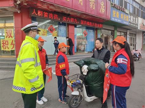 文明交通 一路“童”行——平阴交警组织开展文明交通志愿活动 记者直击 舜网新闻