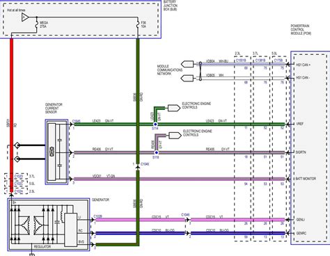 Charging System Wiring Diagram V Mustang Freeautomechanic Advice