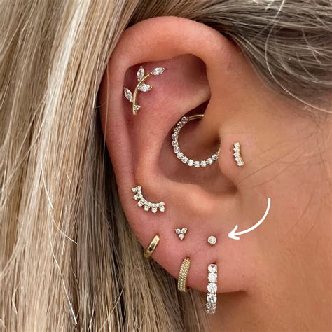 Ear Piercing Lobe