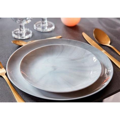 Luminarc Сервиз за хранене 19 части Diwali Granit Marbre/чинии Луминарк