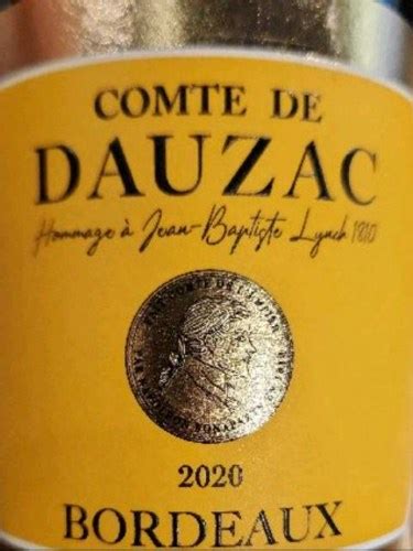 Ch Teau Dauzac Comte De Dauzac Margaux Vivino Us