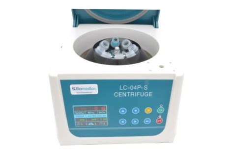 Laboratory Digital Centrifuge For PRP Plasma Model LC 04P S