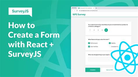 Open Source Form Builder For React Generate Dynamic Forms Using Json