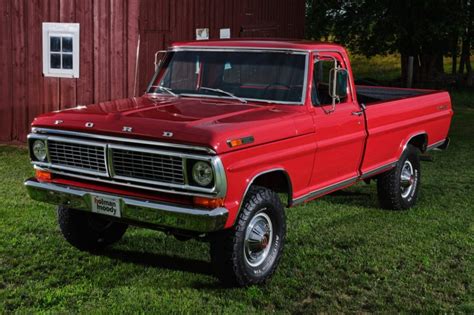 1970 Ford F 100 Sport Custom 4x4 4 Speed For Sale On Bat Auctions