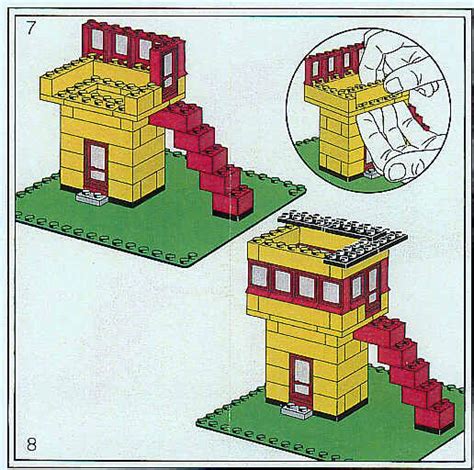 Old Lego Instructions Letsbuilditagain Lego Instructions Step