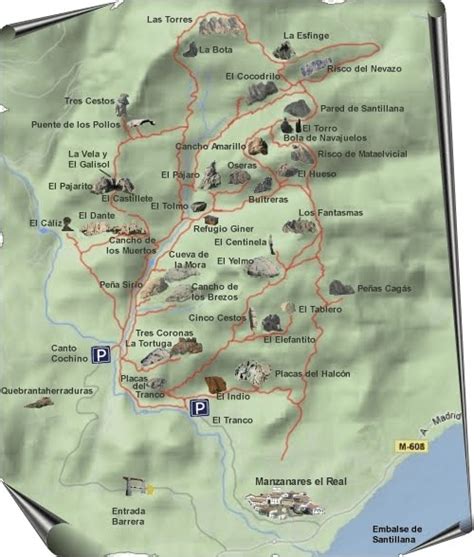 Mayayo Oxigeno Rutas La Pedriza Circuito De Cuatro Caminos K D