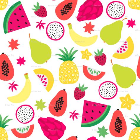 Kawaii Fruit Wallpapers on WallpaperDog