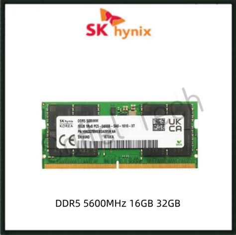 Sk Hynix Ram Ddr5 5600mhz 16gb 32gb Sodimm Laptop Memory Lazada