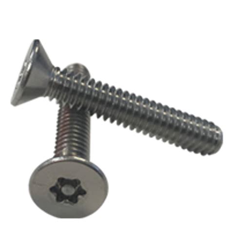 14 20 X 12 Torx Tamperproof Machine Screws Ss Bulk Aft