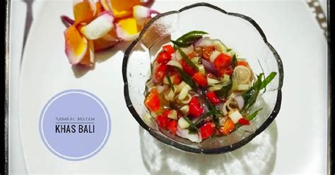 Resep Sambal Matah Khas Bali Oleh Surraya Salim Attamimi Cookpad