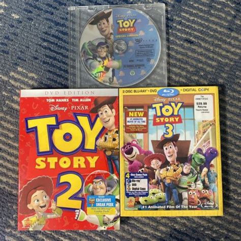 Toy Story Special Edition Dvd Ts New Sealed Ts Disc Blu Ray Dvd