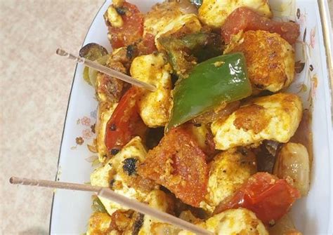 Panfried Paneer Tikka Recipe By Dhrthi Nanda Cookpad