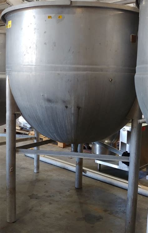 Lee Gallon Stainless Steel Steam Jacketed Kettle Production