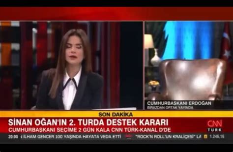 CNN Türk A Haber le yarışıyor Erdoğan ın koltuğu canlı yayında Tele1