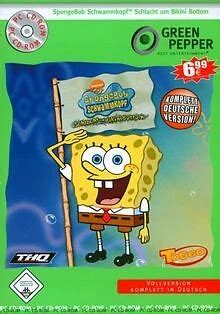 SPONGEBOB SCHWAMMKOPF SCHLACHT um Bikini Bottom Gree Jeu vidéo état bon EUR