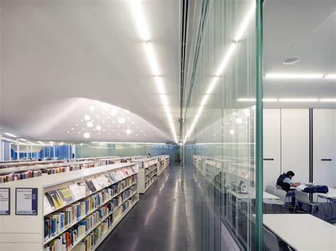 Springdale Library By Rdha Incorporates Photosensitive Components In