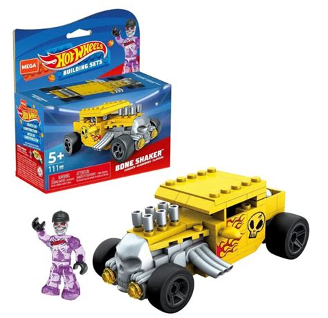 Mega Construx Конструктор Hot Wheels Машинка гоночная Bone Shaker дет HDJ купить с