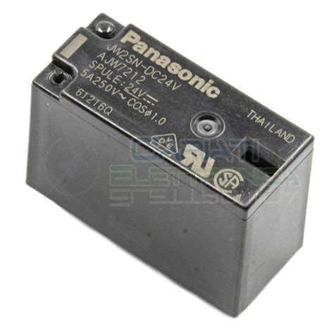 Relay JW2SN DC24V Coil 24V DC DPDT Panasonic 5A 250VAC 5A 30VDC