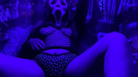 Hot Babe Masturbates In Sexy Halloween Costume Pornhub
