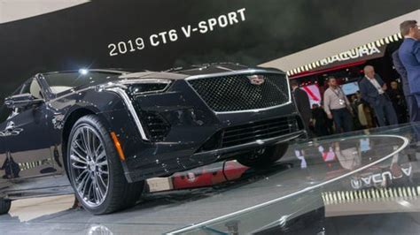 2019 Cadillac CT6 V-Sport gets 550-HP twin-turbo V8 - CNET