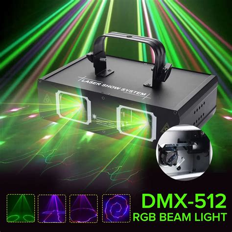 Claite Dmx Led Stage Light Lamp Disco Laser Lighting With Us Plug