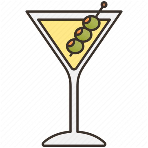 Alcohol, bar, cocktail, dry, martini icon