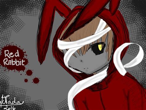 Creepypasta OC: Red Rabbit by Nada-sama on DeviantArt