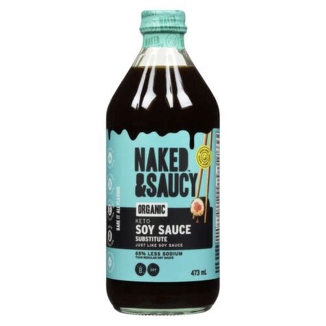 Naked Saucy Organic Keto Soy Sauce Substitute Quality Foods