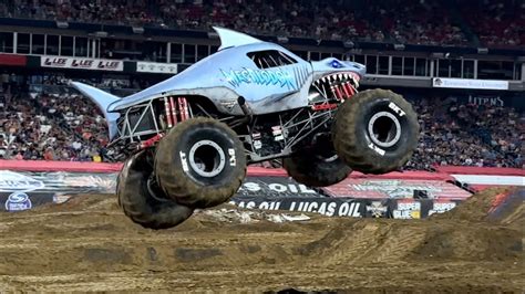 Monster Jam World Finals XXII Freestyle Megalodon YouTube